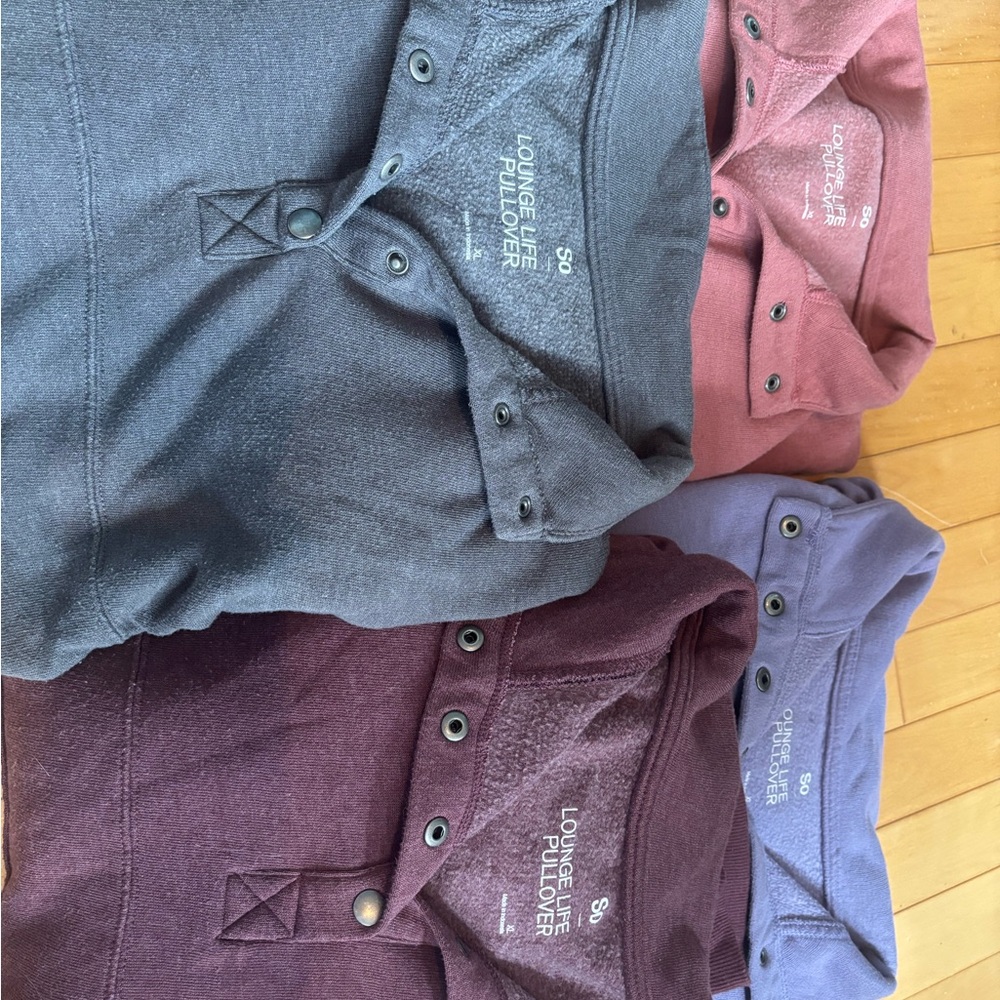 Lounge Life Pullover Set in Assorted Colors- all 4 sweaters